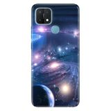 Senada Oppo A15S İle Uyumlu Kılıf Silikon Desenli Tam Koruma Resimli Kapak Uzay Boşluğu