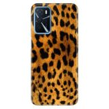Senada Oppo A16 İle Uyumlu Kılıf Silikon Desenli Tam Koruma Resimli Kapak Leopar Kürk