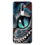 Senada Oppo A5 A9 2020 İle Uyumlu Kılıf Silikon Desenli Tam Koruma Resimli Kapak Arsız Kedi