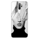 Senada Oppo A5 A9 2020 İle Uyumlu Kılıf Silikon Desenli Tam Koruma Resimli Kapak Art Girl