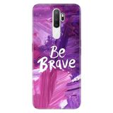 Senada Oppo A5 A9 2020 İle Uyumlu Kılıf Silikon Desenli Tam Koruma Resimli Kapak Be Brave