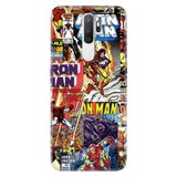 Senada Oppo A5 A9 2020 İle Uyumlu Kılıf Silikon Desenli Tam Koruma Resimli Kapak Çizgi Roman