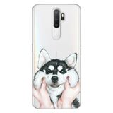 Senada Oppo A5 A9 2020 İle Uyumlu Kılıf Silikon Desenli Tam Koruma Resimli Kapak Dostum Husky