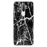 Senada Oppo A5 A9 2020 İle Uyumlu Kılıf Silikon Desenli Tam Koruma Resimli Kapak Gate Mermer