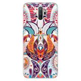 Senada Oppo A5 A9 2020 İle Uyumlu Kılıf Silikon Desenli Tam Koruma Resimli Kapak Mandala Aşk