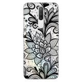 Senada Oppo A5 A9 2020 İle Uyumlu Kılıf Silikon Desenli Tam Koruma Resimli Kapak Mandala Gül