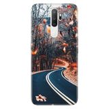 Senada Oppo A5 A9 2020 İle Uyumlu Kılıf Silikon Desenli Tam Koruma Resimli Kapak Romantik Yol