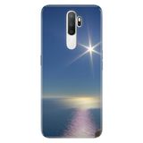 Senada Oppo A5 A9 2020 İle Uyumlu Kılıf Silikon Desenli Tam Koruma Resimli Kapak Sakin Deniz
