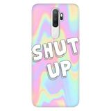 Senada Oppo A5 A9 2020 İle Uyumlu Kılıf Silikon Desenli Tam Koruma Resimli Kapak Shut Up