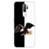Senada Oppo A5 A9 2020 İle Uyumlu Kılıf Silikon Desenli Tam Koruma Resimli Kapak Siyah Beyaz Parçalı