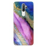 Senada Oppo A5 A9 2020 İle Uyumlu Kılıf Silikon Desenli Tam Koruma Resimli Kapak Soho Mermer