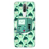 Senada Oppo A5 A9 2020 İle Uyumlu Kılıf Silikon Desenli Tam Koruma Resimli Kapak Suppercake