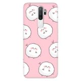 Senada Oppo A5 A9 2020 İle Uyumlu Kılıf Silikon Desenli Tam Koruma Resimli Kapak Tombul Kuzular