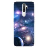 Senada Oppo A5 A9 2020 İle Uyumlu Kılıf Silikon Desenli Tam Koruma Resimli Kapak Uzay Boşluğu
