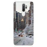 Senada Oppo A5 A9 2020 İle Uyumlu Kılıf Silikon Desenli Tam Koruma Resimli Kapak Winter New York