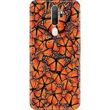 Senada Oppo A5 - A9 2020 Kılıf Desenli Baskılı Tpu Rubber Kapak Kelebek Cümbüşü - 001-Renkli