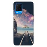 Senada Oppo A54 4G İle Uyumlu Kılıf Silikon Desenli Tam Koruma Resimli Kapak Tren Yolu
