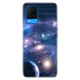 Senada Oppo A54 4G İle Uyumlu Kılıf Silikon Desenli Tam Koruma Resimli Kapak Uzay Boşluğu