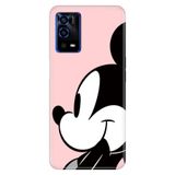 Senada Oppo A55 4G ile Uyumlu Kılıf Resimli Desenli Silikon 05Mickey