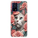 Senada Oppo A55 4G ile Uyumlu Kılıf Resimli Desenli Silikon Canım Kedim