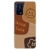 Senada Oppo A55 4G ile Uyumlu Kılıf Resimli Desenli Silikon Good Luck