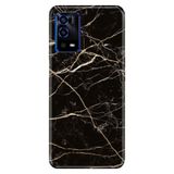 Senada Oppo A55 4G ile Uyumlu Kılıf Resimli Desenli Silikon Tokyo Mermer