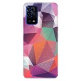 Senada Oppo A55 4G İle Uyumlu Kılıf Silikon Desenli Tam Koruma Resimli Kapak Abstract