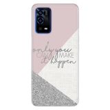 Senada Oppo A55 4G İle Uyumlu Kılıf Silikon Desenli Tam Koruma Resimli Kapak Happen