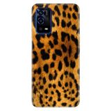 Senada Oppo A55 4G İle Uyumlu Kılıf Silikon Desenli Tam Koruma Resimli Kapak Leopar Kürk
