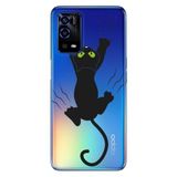 Senada Oppo A55 4G İle Uyumlu Kılıf Silikon Desenli Tam Koruma Resimli Kapak Tırmık