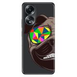 Senada Oppo A58 Silikon İle Uyumlu Kılıf Dekoratif Silikon Baskılı Kapak Bugs