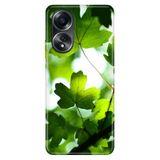 Senada Oppo A58 Silikon İle Uyumlu Kılıf Dekoratif Silikon Baskılı Kapak İlkbahar