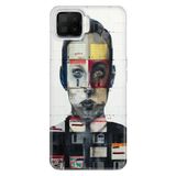 Senada Oppo A73 İle Uyumlu Kılıf Silikon Desenli Tam Koruma Resimli Kapak Art Collage