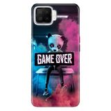 Senada Oppo A73 İle Uyumlu Kılıf Silikon Desenli Tam Koruma Resimli Kapak Game Over