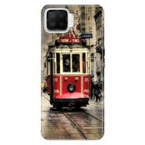 Senada Oppo A73 İle Uyumlu Kılıf Silikon Desenli Tam Koruma Resimli Kapak İstiklal Taksim