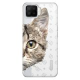 Senada Oppo A73 İle Uyumlu Kılıf Silikon Desenli Tam Koruma Resimli Kapak Kedi Prizma