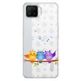 Senada Oppo A73 İle Uyumlu Kılıf Silikon Desenli Tam Koruma Resimli Kapak Kuşlar