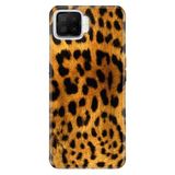 Senada Oppo A73 İle Uyumlu Kılıf Silikon Desenli Tam Koruma Resimli Kapak Leopar Kürk