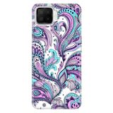 Senada Oppo A73 İle Uyumlu Kılıf Silikon Desenli Tam Koruma Resimli Kapak Mavi Mandala