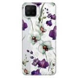 Senada Oppo A73 İle Uyumlu Kılıf Silikon Desenli Tam Koruma Resimli Kapak Orkide Çiçek
