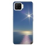 Senada Oppo A73 İle Uyumlu Kılıf Silikon Desenli Tam Koruma Resimli Kapak Sakin Deniz