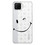 Senada Oppo A73 İle Uyumlu Kılıf Silikon Desenli Tam Koruma Resimli Kapak Smile