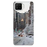 Senada Oppo A73 İle Uyumlu Kılıf Silikon Desenli Tam Koruma Resimli Kapak Winter New York