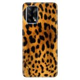 Senada Oppo A74 4G İle Uyumlu Kılıf Silikon Desenli Tam Koruma Resimli Kapak Leopar Kürk