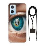 Senada Oppo A96 ile Uyumlu Kılıf Atatürk Yolunda Desenli Silikon İpli Boyun Askı Aparatı