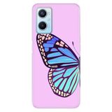Senada Oppo A96 ile Uyumlu Kılıf Resimli Desenli Silikon Butterfly