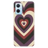 Senada Oppo A96 ile Uyumlu Kılıf Resimli Desenli Silikon Mat Kalpler