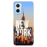 Senada Oppo A96 ile Uyumlu Kılıf Resimli Desenli Silikon New York