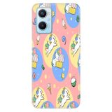 Senada Oppo A96 ile Uyumlu Kılıf Resimli Desenli Silikon Unicorns