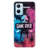 Senada Oppo A96 İle Uyumlu Kılıf Silikon Desenli Tam Koruma Resimli Kapak Game Over